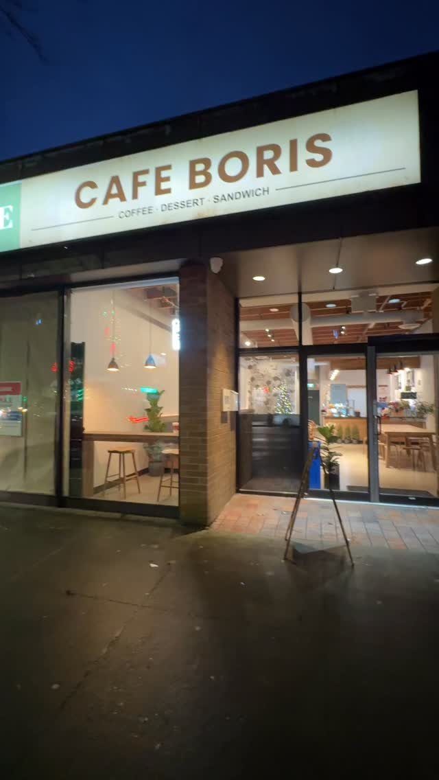 Cafe Boris storefront